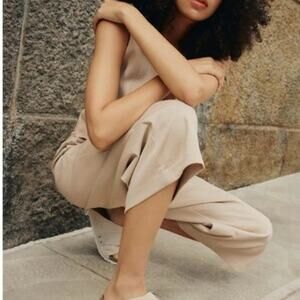 Birkenstock KyotoNubuck-Suede Leather - Antique White sz 36 new
